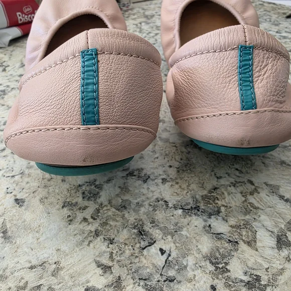 Tieks Women's Pink Ballet Flats - Picture 4 of 5